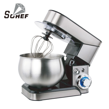 China fabrica Electric Automatic 5 Litter Dough Mixer Grinder com tigela de aço inoxidável